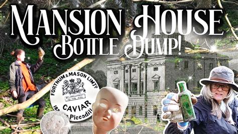 Discovering the Mansion Bottle Dump! We find SILVER! 100-year …