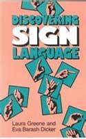 Full Download Discovering Sign Language By Laura Greene