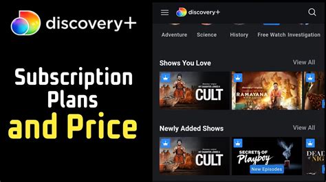 discovery+ will have to distinct pricing tiers. The service’s ad-supported plan is currently priced at $4.99/month, while the premium, ad-free plan will cost subscribers $6.99/month. WILL THERE...