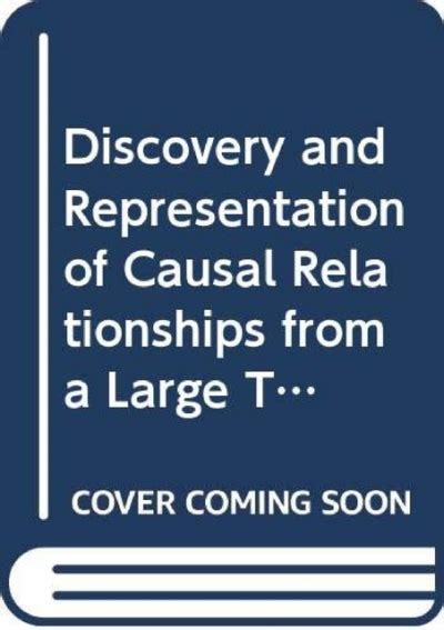 Read Discovery And Representation Of Causal Relationships From A Large Time Oriented Clinical Database The Rx Project By Robert L Blum