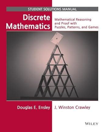 Discrete mathematics student solutions manual by douglas e ensley. - Honda hrr216 service repair shop manual.