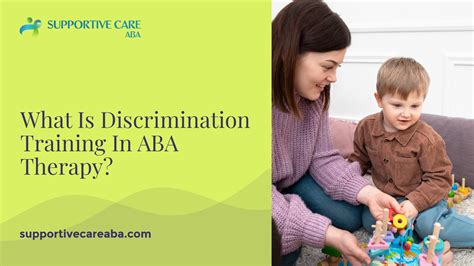 Discrimination training aba.  Discrimination training is an essential techn...