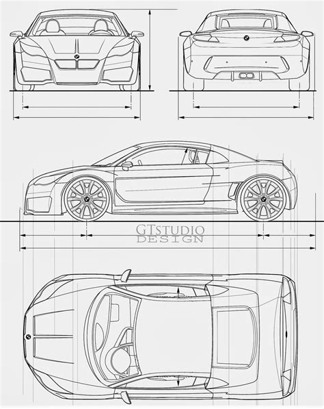 Diseño de coches de tiza imágenes de stock de arte vectorial ...