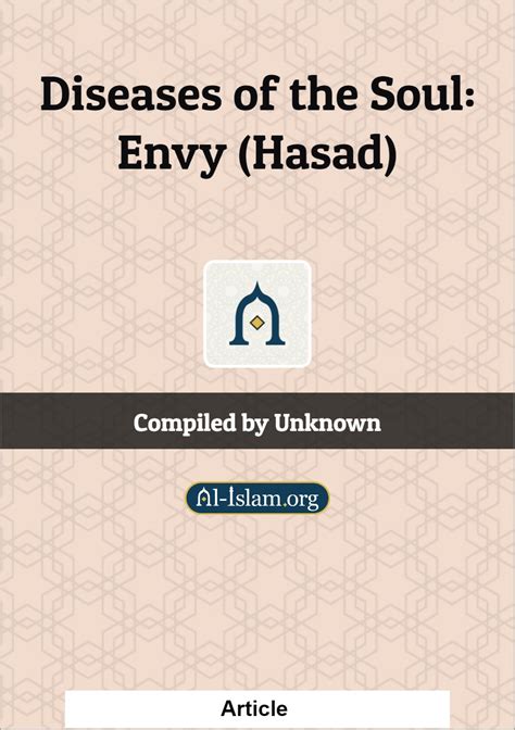 Diseases of the Soul: Envy (Hasad) Al-Islam.org