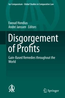 Disgorgement of profits gain based remedies throughout the world ius. - Manuale di haulotte ha 15 px.