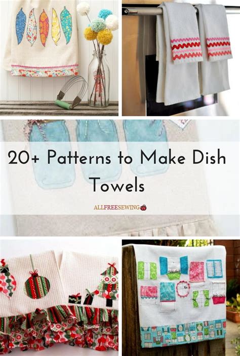 Dish Towels and Cloths AllFreeSewing.com