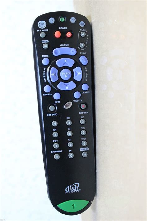 using your replacement remote control, please consult your User’s Guide or contact DISH Network at 1-800-333-DISH (3474) *Retailers using the Post Receipt Exchange Program will need to return all accessories in order to receive replacements. 123621 Rev AA To set your new Dish remote to adjust the receiver volume:. 