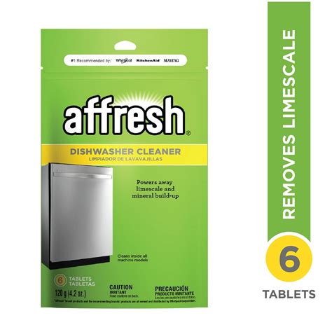 Dishwasher Cleaner Tablets - 6 Count affresh