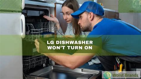 Dishwasher won't turn on. Is your dishwasher leaving a pool of water at the bottom after every cycle? This can be frustrating and inconvenient, but don’t worry – there are common causes for a dishwasher tha... 