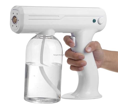 Disinfectant Spray Gun & Solution Bundle - Nano Atomizer Spray …