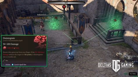 Disintegrate spell.  Class: Sorcerer, Wizard.  The ray affects even obje...