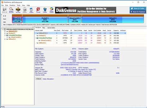 DiskGenius Professional 5.3.0.1066 Full Crack