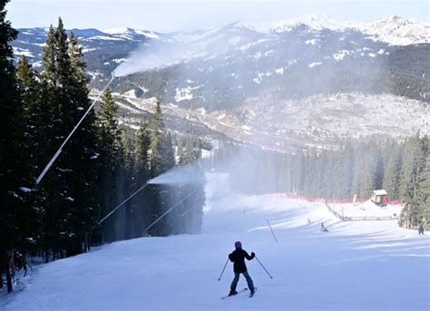 Dismal ski-area snowpack could get boost from weekend storm