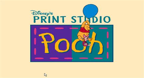 Disney's Print Studio Pooh Download