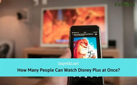 Disney+ streaming: How many people can watch at once?