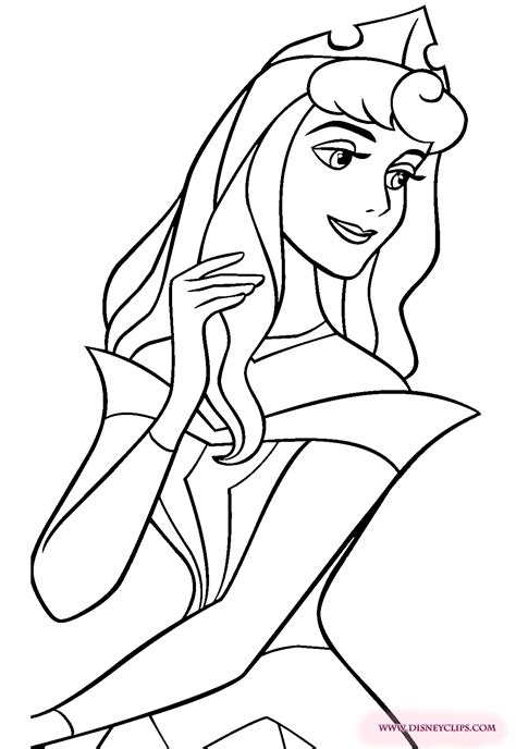 Disney Aurora Coloring Pages