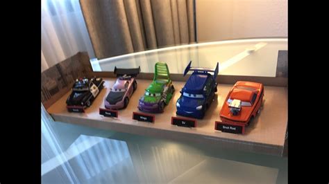 Disney Cars Disney Store Pullback Sheriff and the Tuners 5