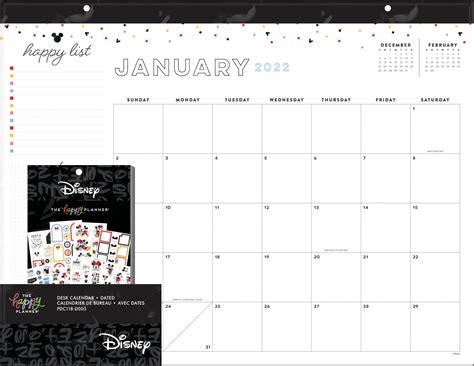 Disney Desk Calendar 2022