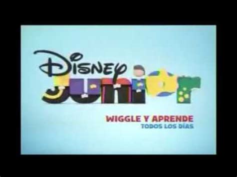 Disney Junior Bumper Wiggle Y Aprende - YouTube