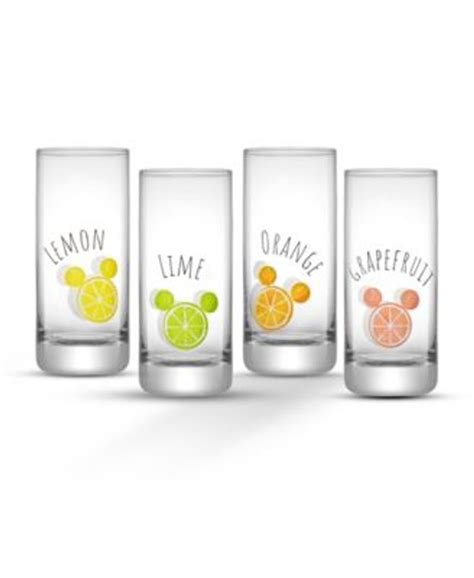 Disney Mickey Mouse Citrus Tall Drinking Glass - Walmart