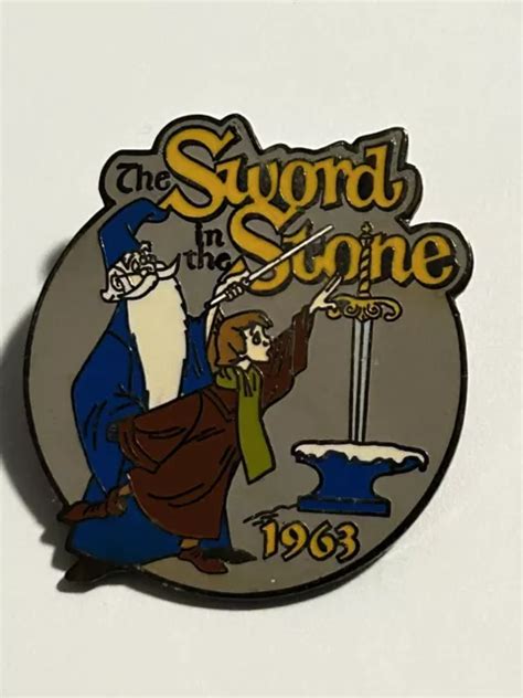 Disney Pin Sword in the Stone 1963 Merlin Wart Countdown to the …