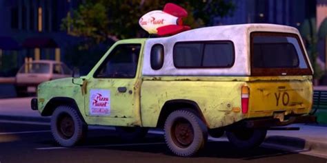 Disney Pixar Cars Toy Story Pizza Planet Delivery Truck Yellow …