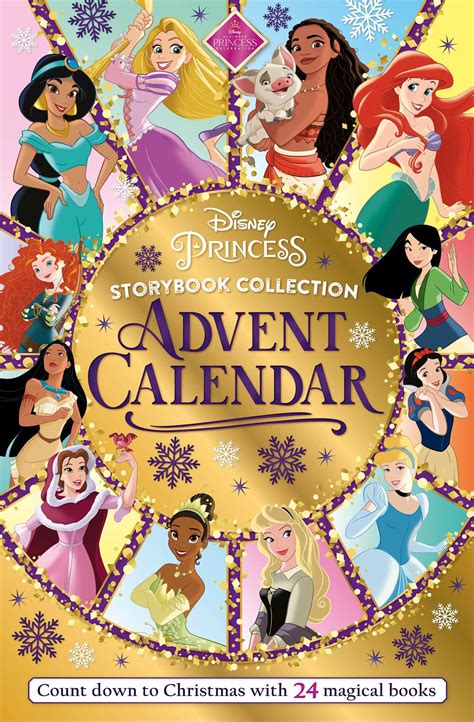 Disney Princess Storybook Collection Advent Calendar 2021 Book By