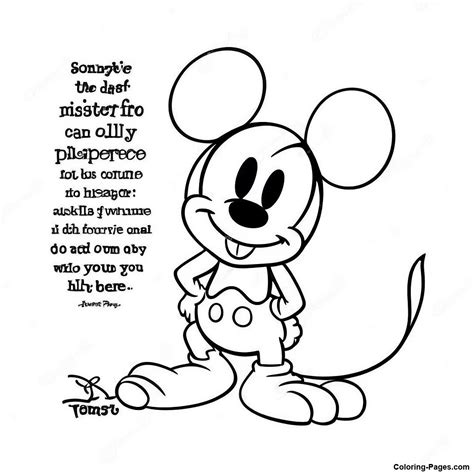 Disney Quote Coloring Pages