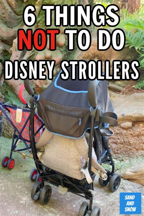 Disney Stroller Rules: 6 Important Things You Should Never Do