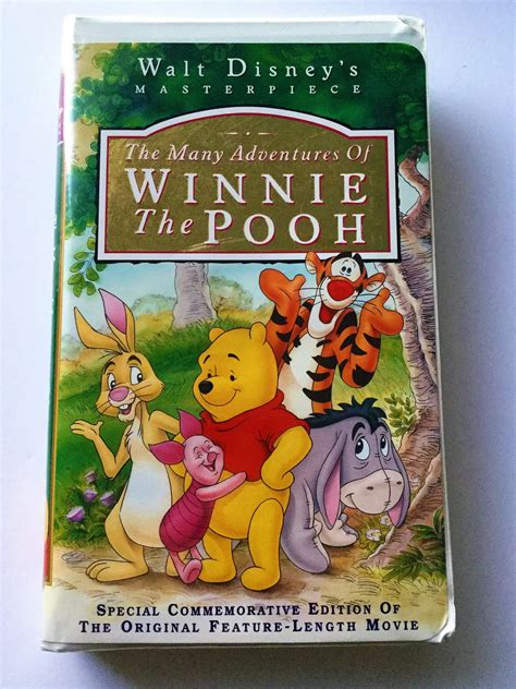 Disney Winnie The Pooh Vhs. The Many Adventures of Winnie the Pooh (25th Anniversary. 
