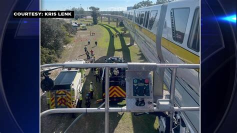 Disney World visitors safely evacuated after monorail mishap