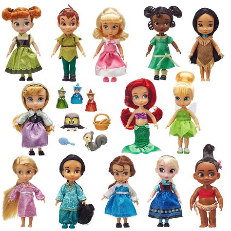 Disney animator doll set. Disney Animators' Collection Elsa Plush Doll – Small – 12 Inch. 1,030. $6800. FREE delivery Jul 12 - 17. Only 1 left in stock - order soon. Ages: 3 years and up. 