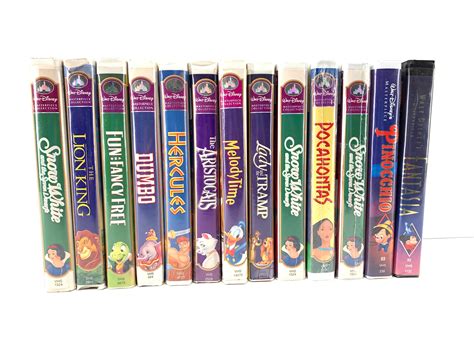 Disney classics vhs collection. Walt Disney Mini Classics on VHS. Retroist. Aug 18, 2020. This commercial was from around initial release of Walt Disney Mini Classics. They started with four, but would eventually release 17 titles until being phased out in 1993, when they were replaced by Disney Favorite Stories. I worked in video stores while these were available and boy was ... 