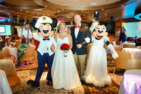 Disney cruise wedding. Explore wedding venues aboard Disney Cruise Line's fleet of ships and onshore at Castaway Cay. Top off your Disney Fairy Tale Weddings Cruise event with a delicious cake and celebratory toast. Consider your options for flowers and music to add charming details to your Disney Fairy Tale Wedding on Disney Cruise Line. 