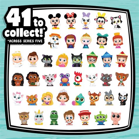 Disney doorables series 5 checklist. Meet first-of-its-kind Disney Doorables Technicolor special edition series that includes 50 characters and features an additional 10 special-edition Technicolor Takeover figures - Rapunzel, Marie, Cheshire Cat, Stitch, Olaf, Tinkerbell, Minnie Mouse, Mickey Mouse, Winnie The Pooh, and Tigger. Some will find the limited-edition Pepita and ... 