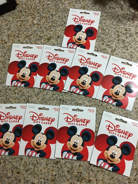 Disney gift cards at target. 