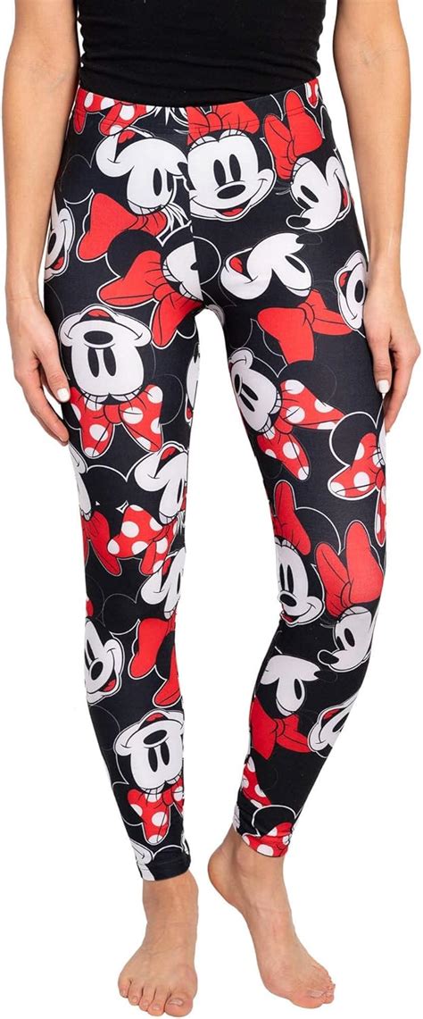 Disney leggings. A wide waistband, silver foil letters and some bold stripes make these pants a fashionable memento of Walt Disney World. Magic in the details. Created especially for Walt Disney … 