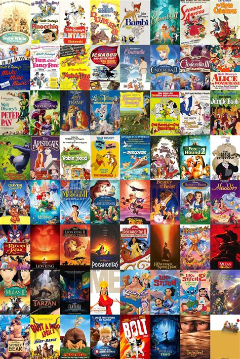 Updated as of 22 April 2024. As of 2024, there have been 129 disney movies. 1. Snow White and the Seven Dwarfs (1937) Approved | 83 min | Animation, Adventure, Family. Exiled into the dangerous forest by her wicked stepmother, a princess is rescued by seven dwarf miners who make her part of their household.. 