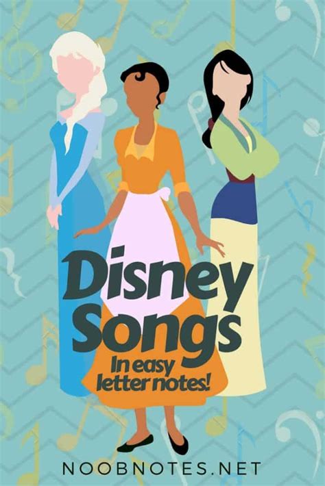 Disney music notes collection - music notes for newbies Free …