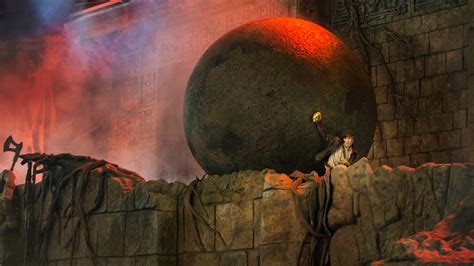 Disney reveals secrets behind Indiana Jones Adventure boulder scene