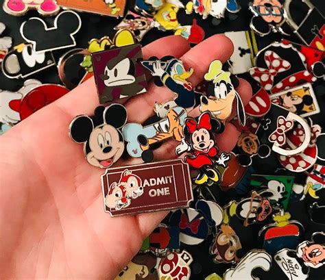 Since they were purchased in the aforementioned packs or acquired in trade from a cast member with any legitimate trading pin, most likely a starter or rack pin, that's ... Seeing a good amount of traders/families use anything that's stamped Disney to trade at the parks, values (to me) become more of just having FUN to find, a give .... 