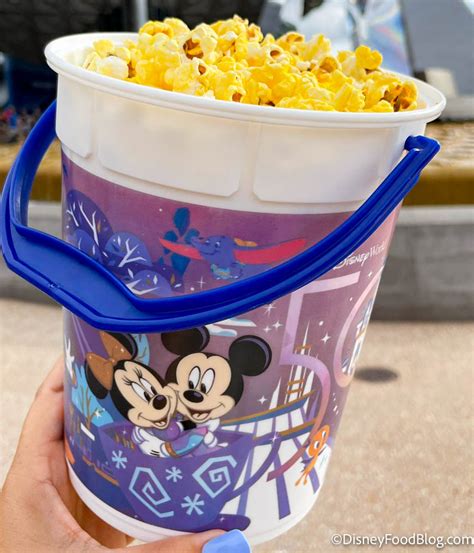 Disney world popcorn bucket. The new popcorn bucket is $25 and eligible for $2 popcorn refills at Disney World similar to other popcorn buckets. For those wondering where the popcorn goes, the opening is at the center of the ... 