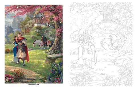 Read Online Disney Dreams Collection Thomas Kinkade Studios Coloring Book By Thomas Kinkade