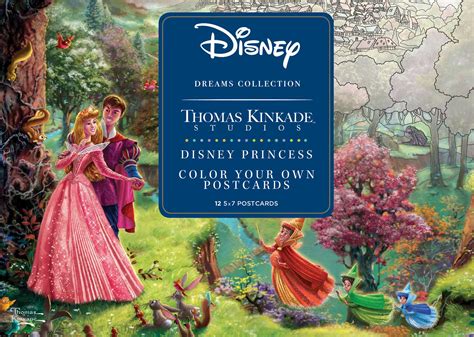 Download Disney Dreams Collection Thomas Kinkade Studios Disney Princess Color Your Own P By Thomas Kinkade