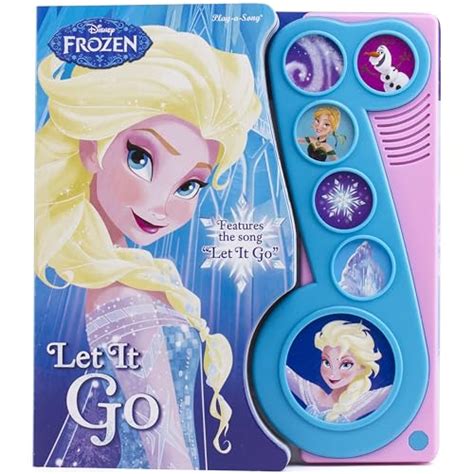 Read Online Disney Frozen  Let It Go Little Music Note Sound Book By Publications International
