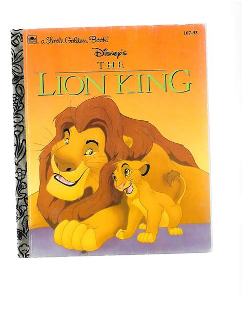 Full Download Disney The Lion King A Little Golden Book By Justine Korman Fontes