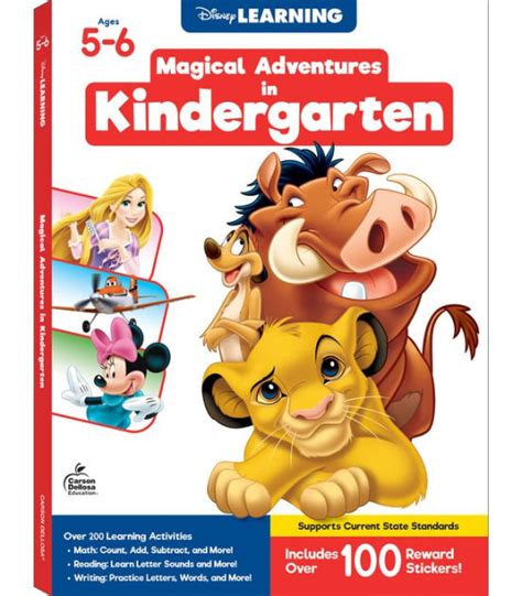 Full Download Disneypixar Magical Adventures In Kindergarten By Disney Learning