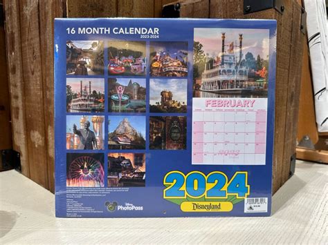Disneyland 2024 Wall Calendar