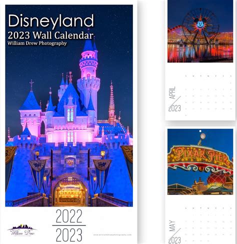 Disneyland Calendar 2023