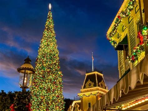 Disneyland is already decking the halls for the Christmas holiday season